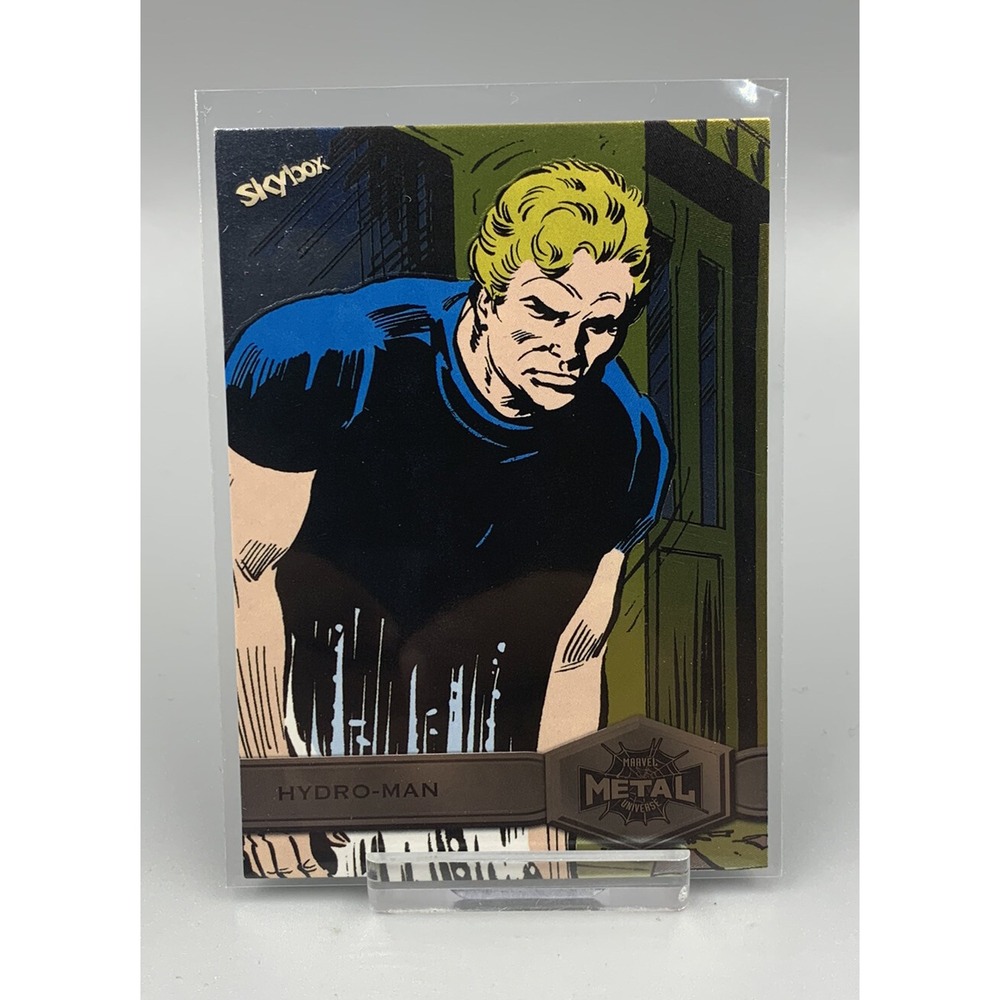 2021 UD Skybox Marvel Metal Universe Spider-Man #134 Hydro-Man‎ High Series